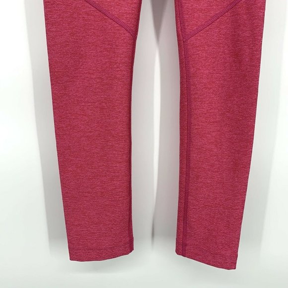 Outdoor Voices Flamingo Pink Crop Warm Up Leggings - Picture 7 of 10